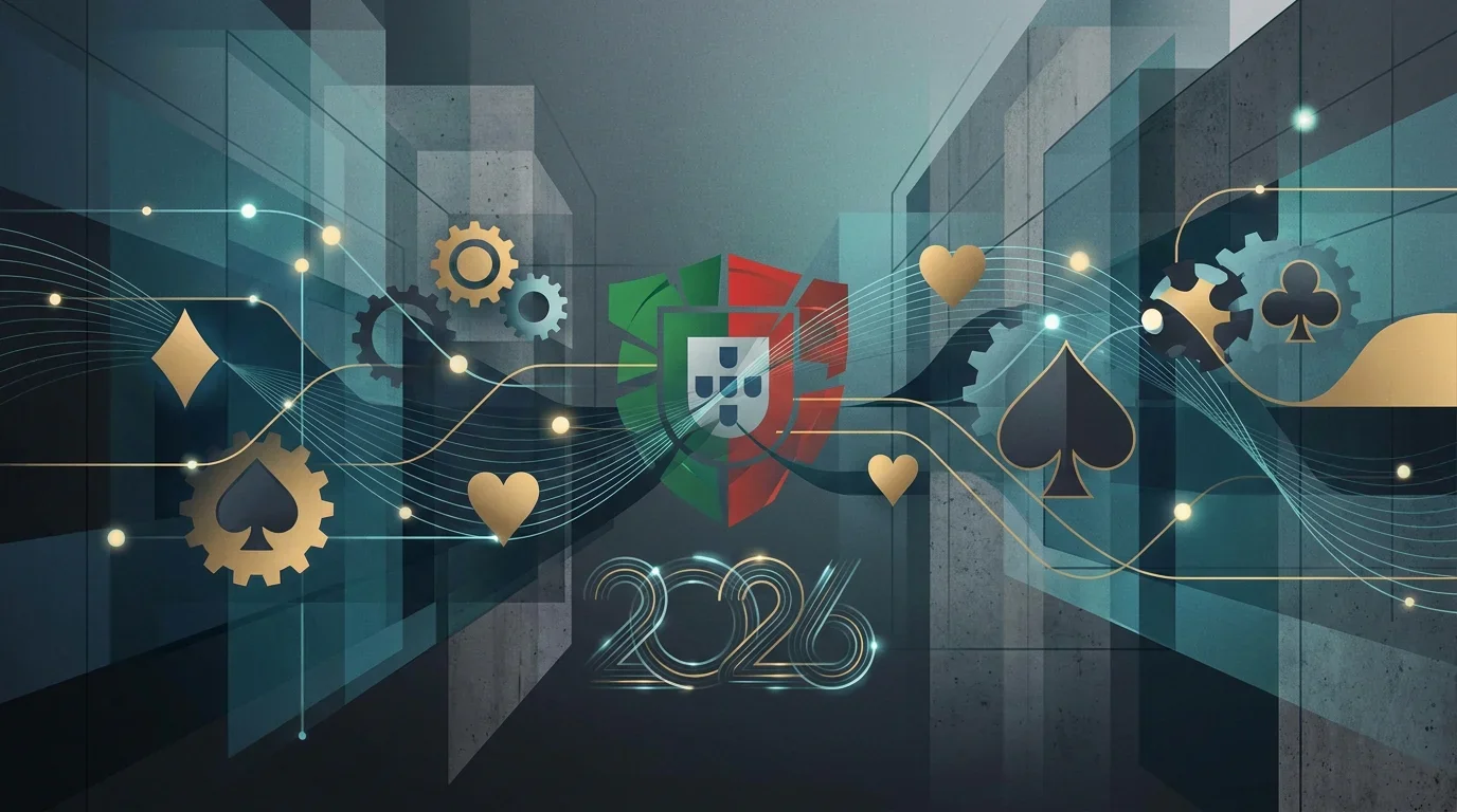 Ilustração editorial sobre pagamentos cripto e decisões de jogo